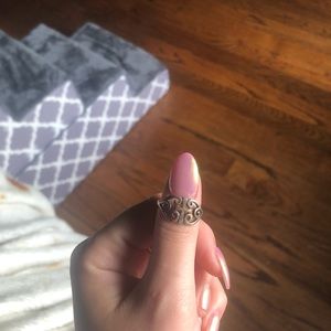 James Avery cross ring